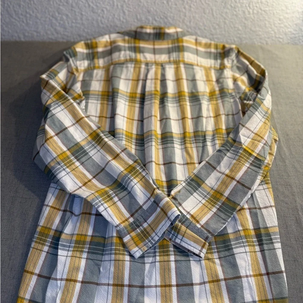 The North Face Hayden Pass 2.0 Plaid Button‎ Down Shirt Men's Large Cotton TNF